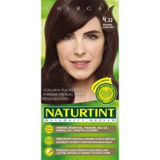 „Naturally Better“ ilgalaikiai plaukų dažai be amoniako, INTENSE CHESTNUT 4.32 (165ml)